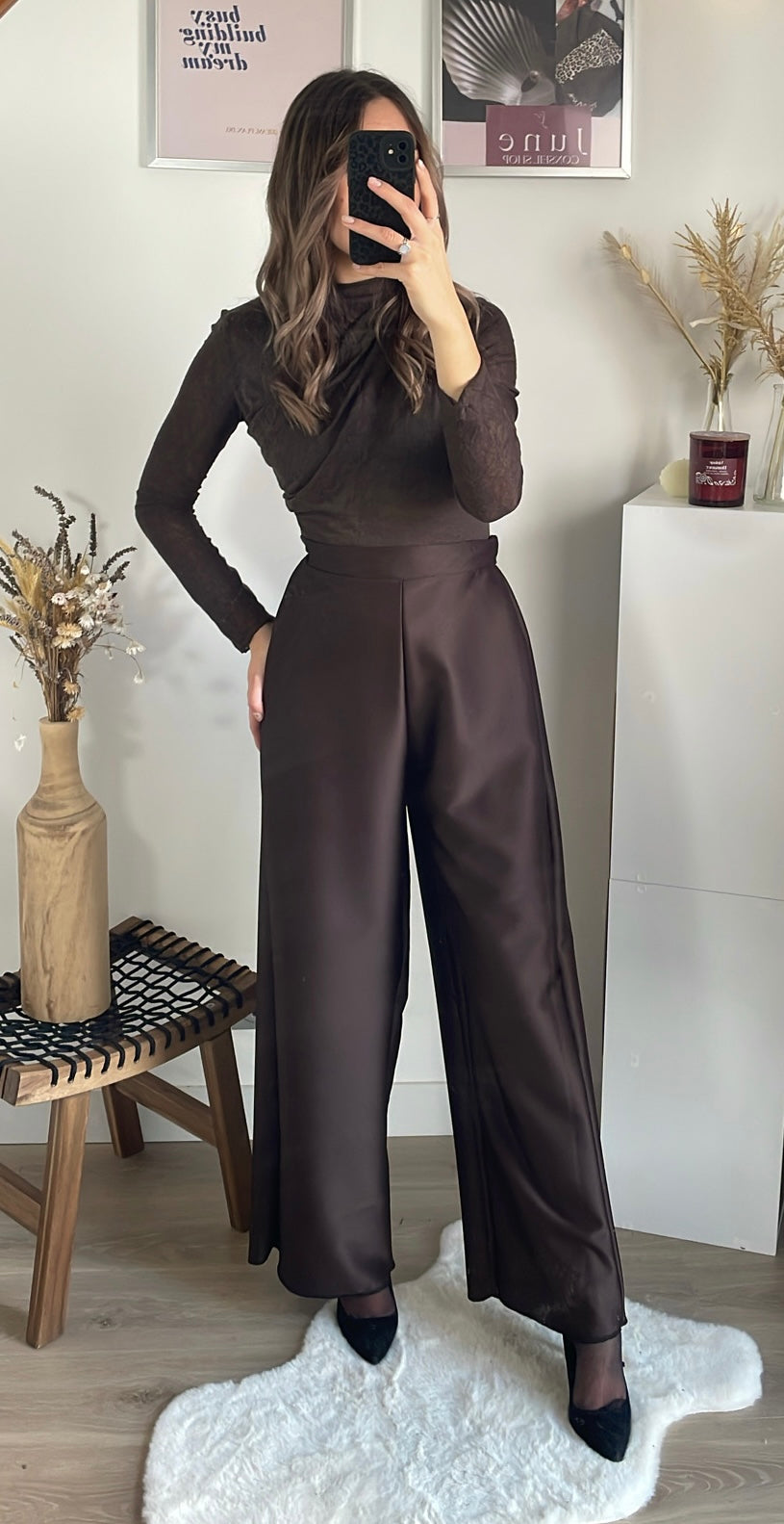 Pantalon marron ORSO
