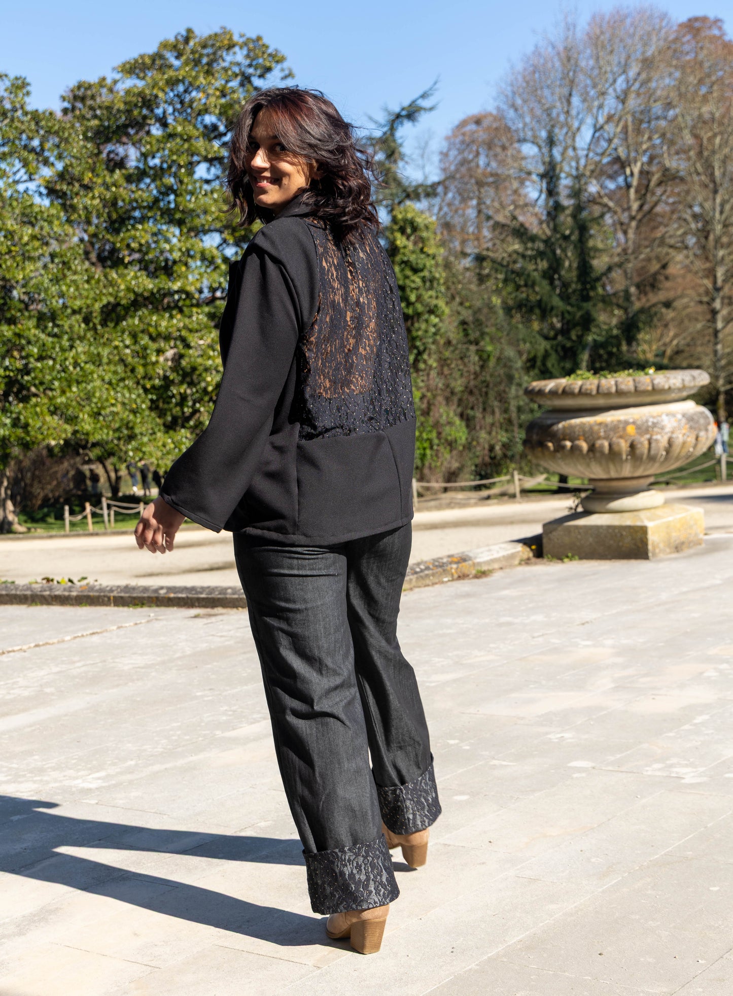 Pantalon denim Selene