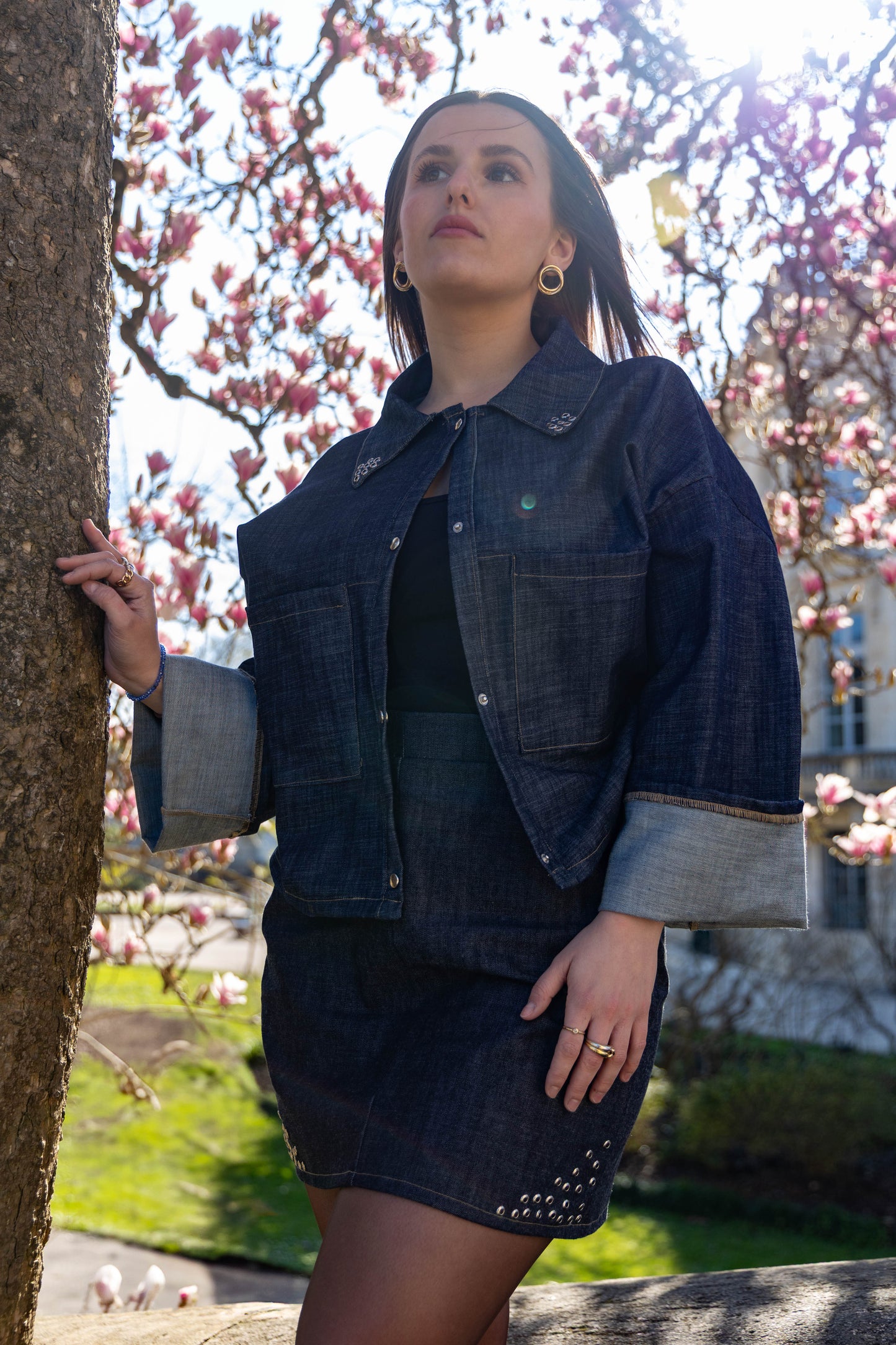 Jupe denim Vera