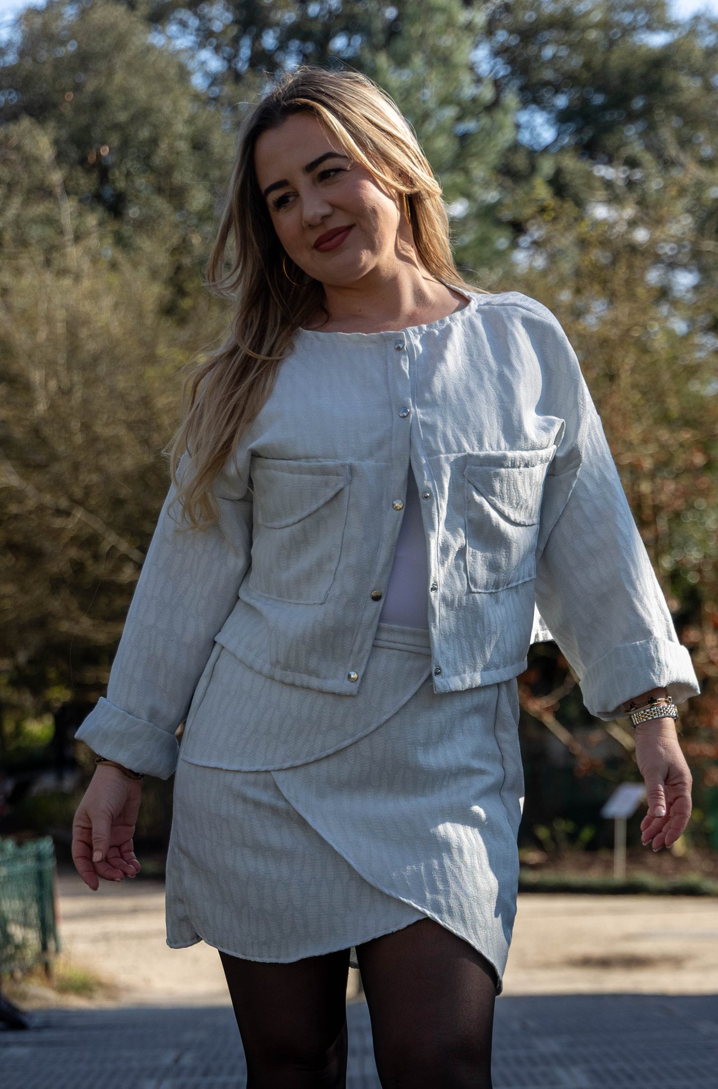 Veste blanche Albéa