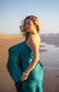 Robe Gisèle bleu océan