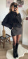 Pull oversize col roulé BRUNA