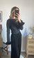 Haut noir pailleté Adria