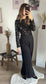 Pantalon large noir GIO