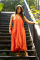Robe Gisèle orange