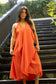 Robe Gisèle orange