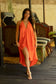 Robe Gisèle orange