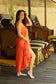 Robe Gisèle orange