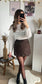 Pull beige cocooning LYRA