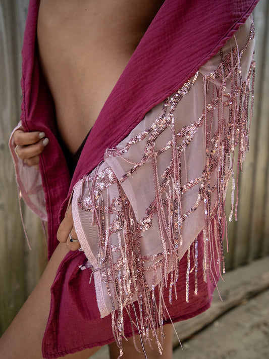 Kimono Brillo rose