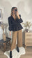 Blouse noire JASMINE