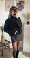 Pull oversize col roulé BRUNA