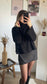 Pull oversize col roulé BRUNA