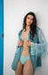 Kimono Brillo bleu