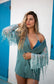 Kimono Brillo bleu