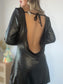 Robe dorée Marine